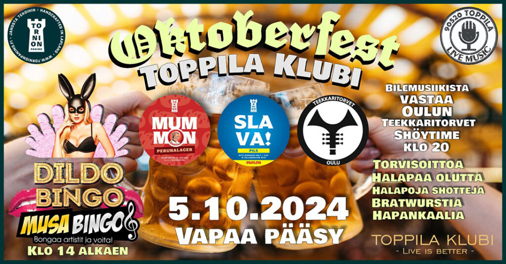 oktoberfest oulu toppilaklubi