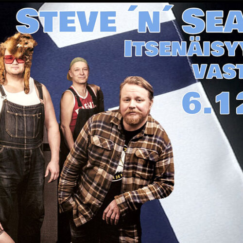 Steve ´N´ Seagulls itsenäisyyspäivän vastaanotto