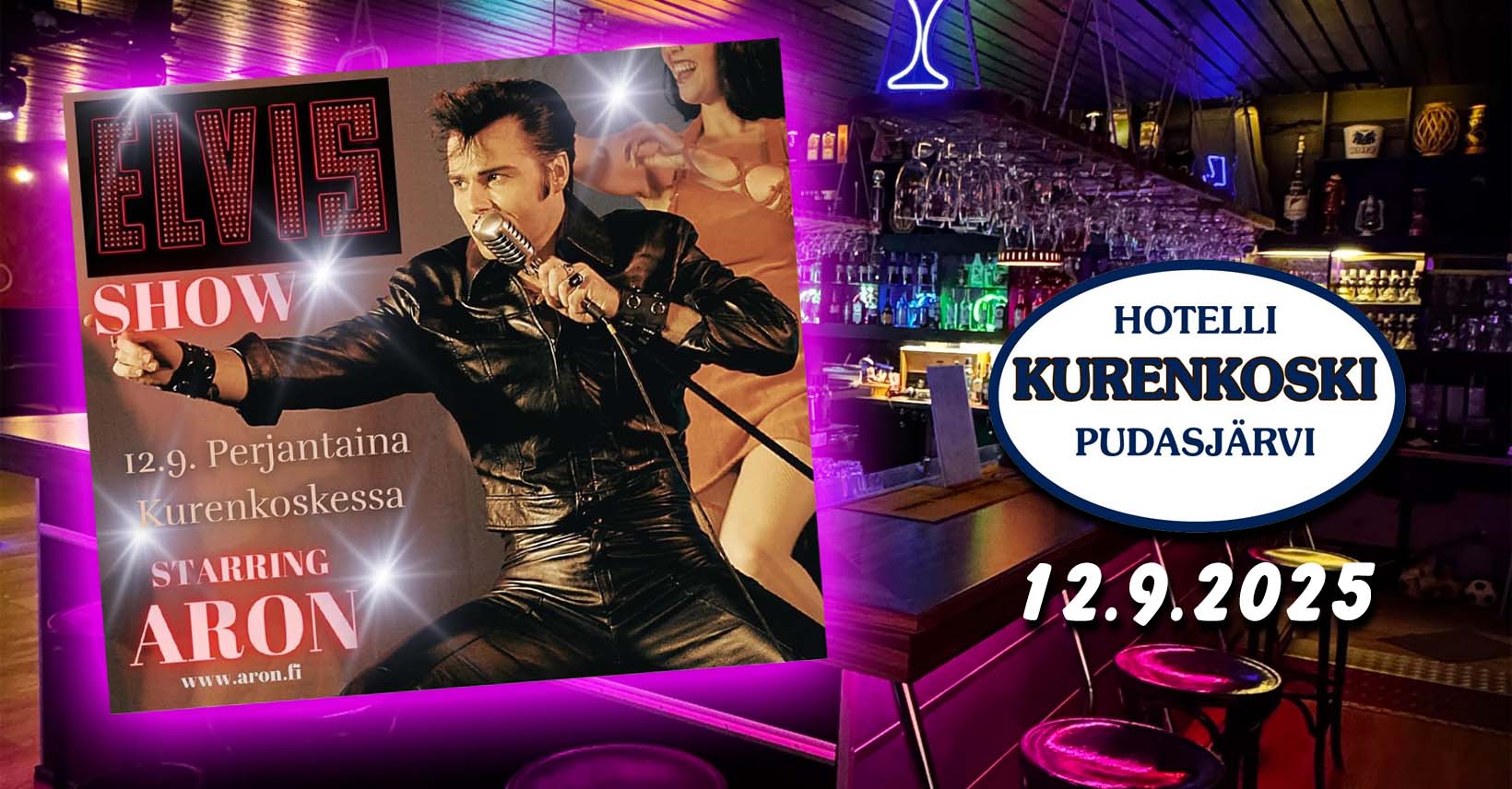 Aron Elvis Show Kurenkoski 12.9.2025